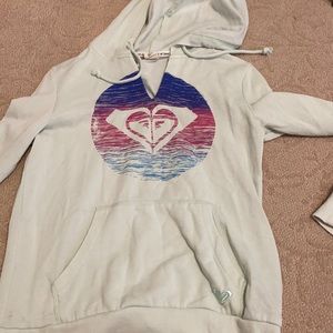 Teal graphic sweatshirt